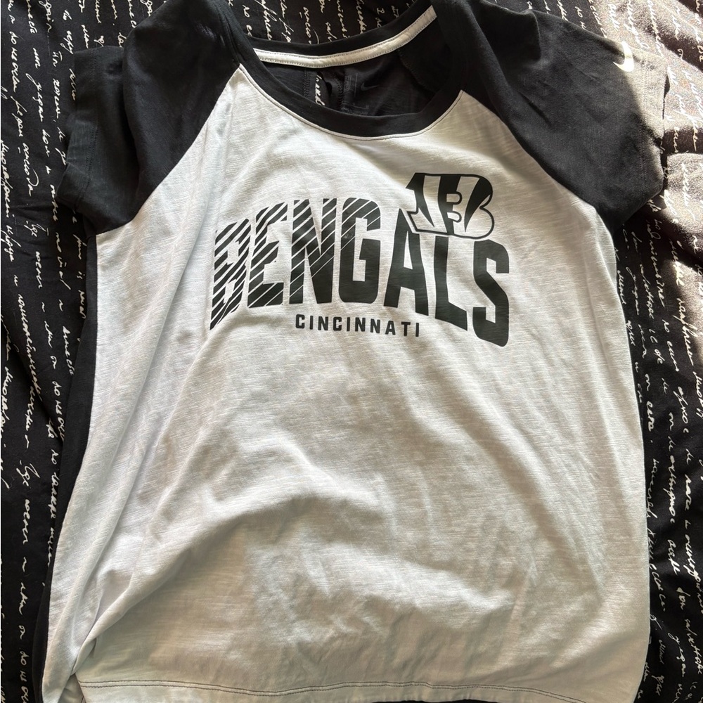 Nike Black and White Bengals Tee